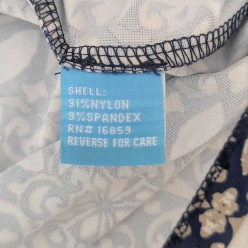 J. McLaughlin Catalina Cloth Blue Geo Print Sheath Dress Size S Business Career - Picture 9 of 9